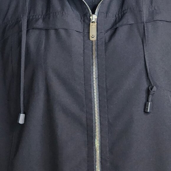 Zenergy Chicos Black Poly Span Elastic Cuff Hidden Hood Jacket Chico Sz 3 US XL - Picture 3 of 16